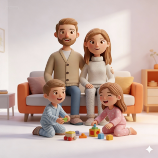 3d_isometric_clay_style_i-ve_and_everyday_happiness